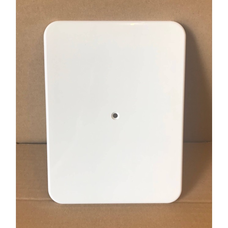 Plaque de recouvrement pour Unicount blanche (blanc alpin)  
