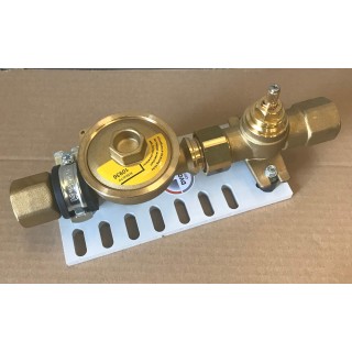 Wasserzähler-Traverse 3/4 IG Koax-Gehäuse 2\" 