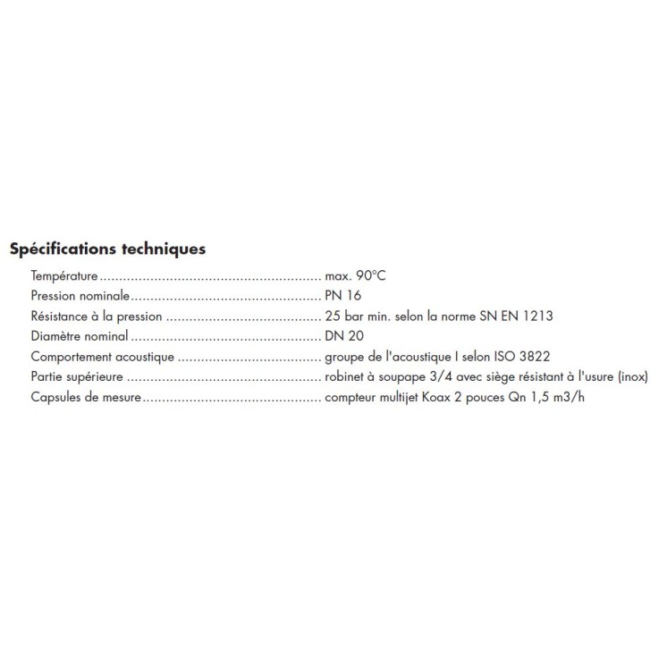 Unicount   Koax 2\'\' avec T pour système d\'installation TECEprofil   (TECE) avec plaque de recouvrement blanche (blanc alpin) 
