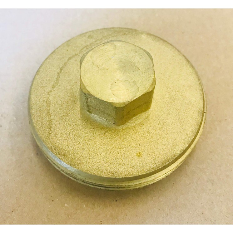 Couvercle d\'essai de pression (laiton brut)