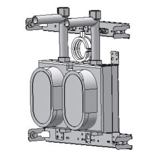 Deltamess Phase gros uvre Minibloc Koax avec T pour système d\'installation DUOFIX (Geberit)  