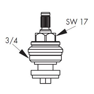 Chapeau ¾ \'\' pour Unicount  