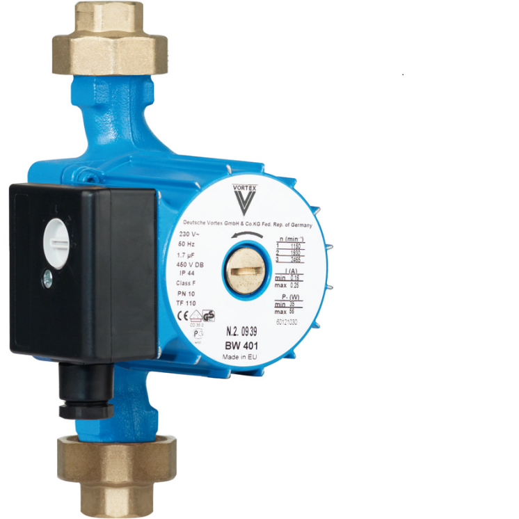 BW 401  V 3/4" oT sans horloge de commande